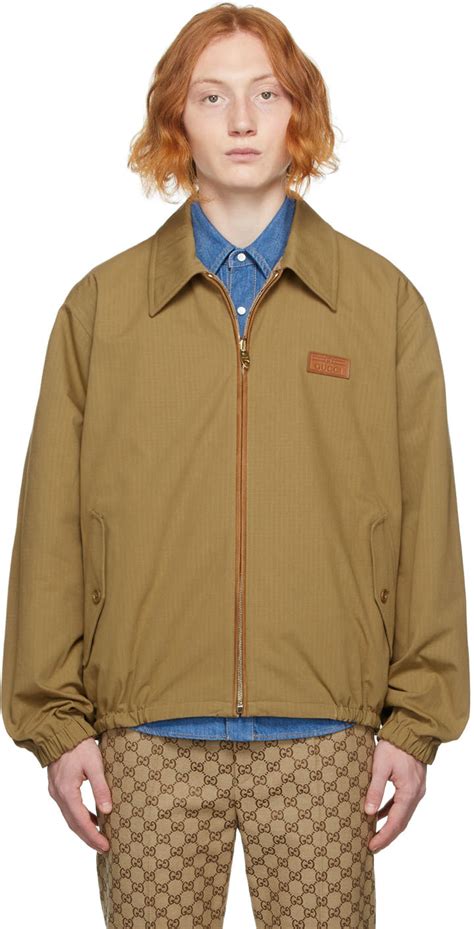 Orange Gucci Jackets for Men 